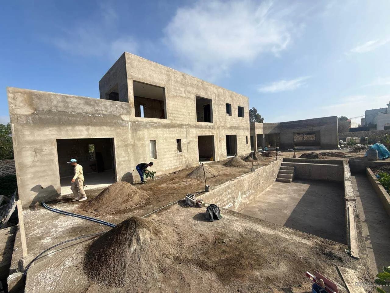 Chantier CASA IBIZA — Casa Ibiza Essaouira