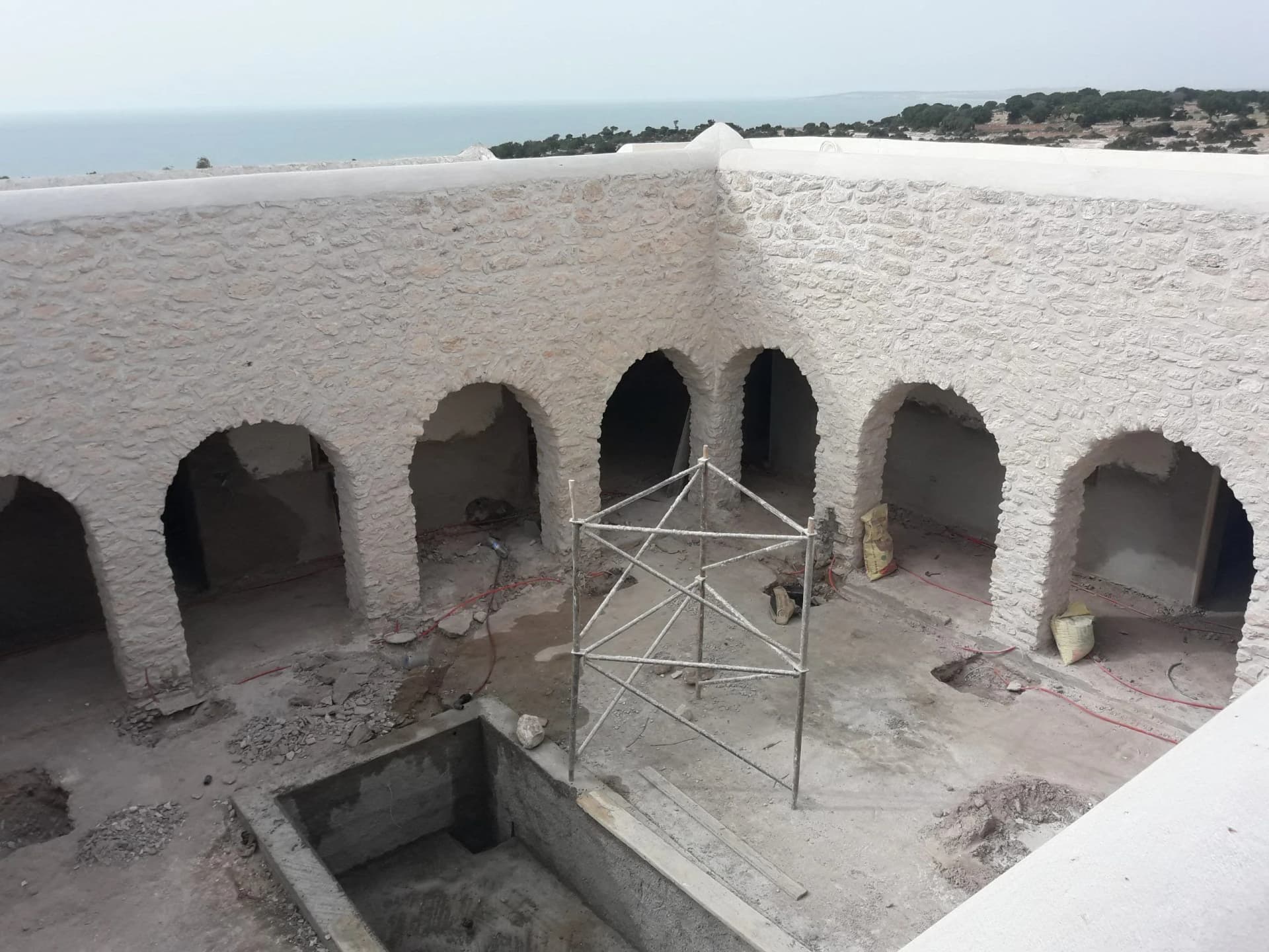 Chantier PROJET DE RENOVATION VILLA A SIDI KAOUKI — Casa Ibiza Essaouira