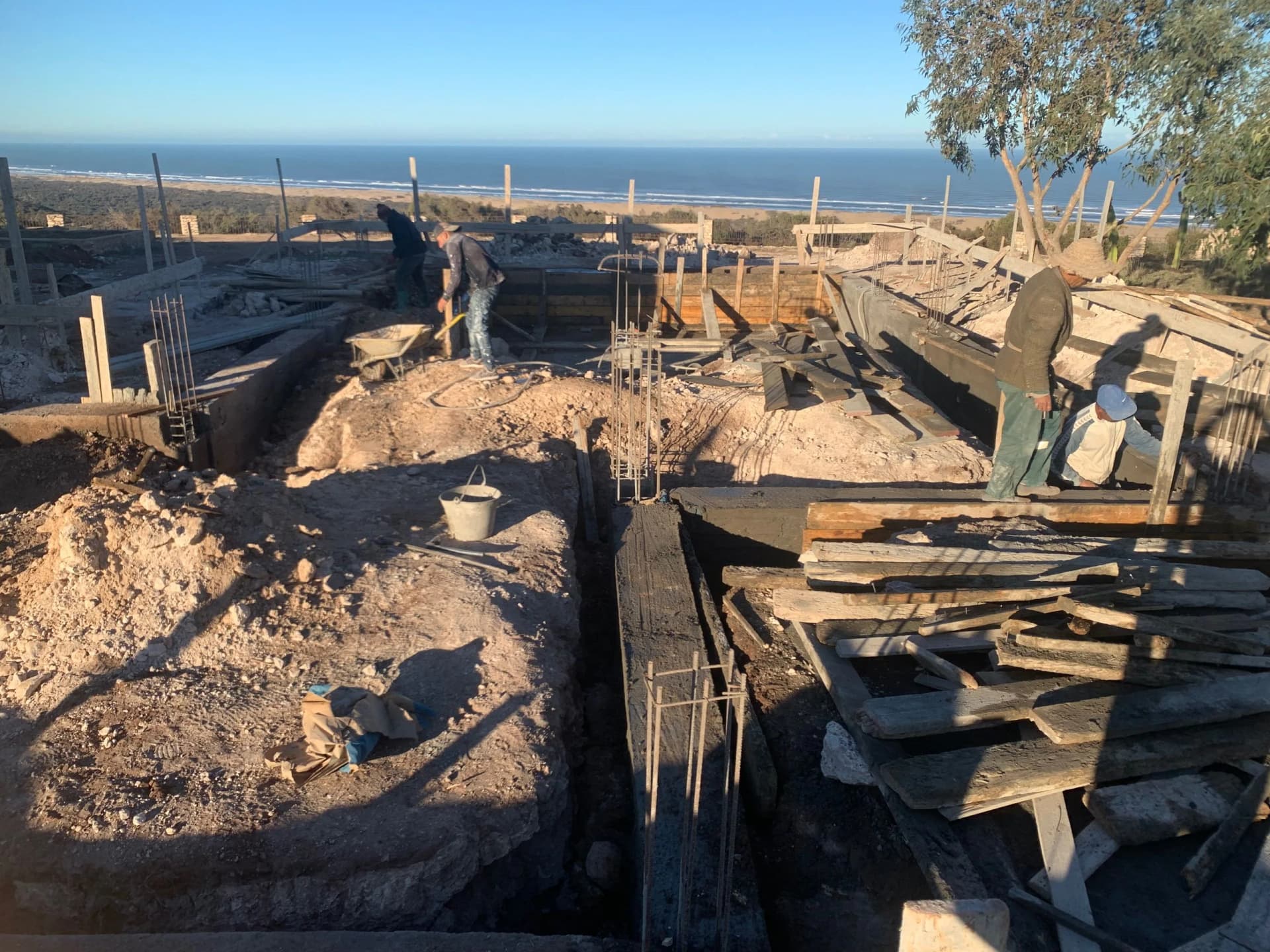 Chantier Villa exceptionnel — Casa Ibiza Essaouira